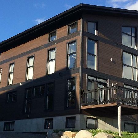 Saint-David-de-Falardeau Le Chalet Du Valiヴィラ エクステリア 写真